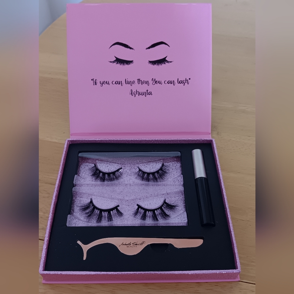 NEW Ashunta Sheriff Magnetieyes Luxury  Lash Set Drama Mags